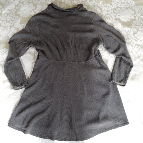 Vintage Jeanne Engelhart Brown & Tan Reversible Jacket Duster S *Runs L - Picture 10 of 11